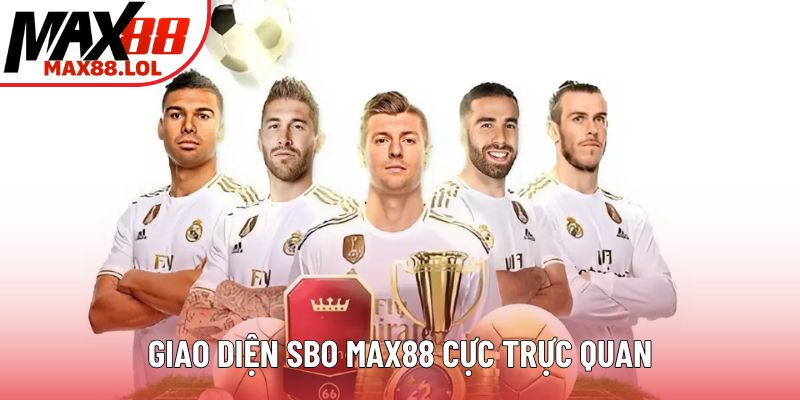Giao diện SBO MAX88 cực trực quan Giao diện SBO MAX88 cực trực quan