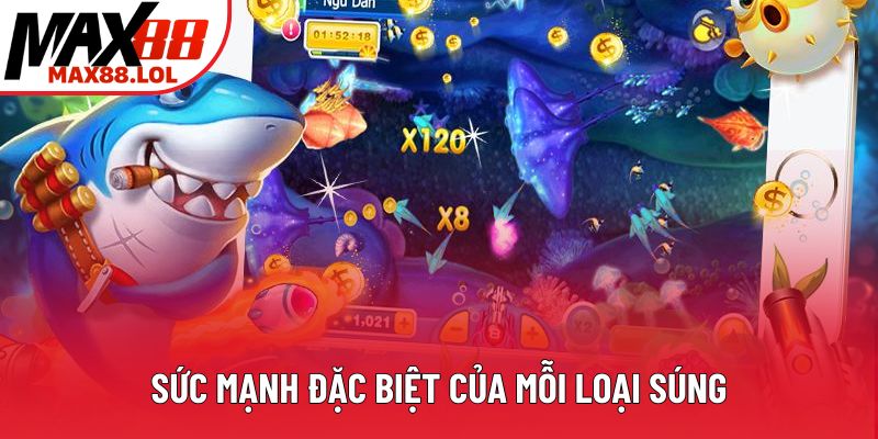 Sức mạnh đặc biệt của mỗi loại súng