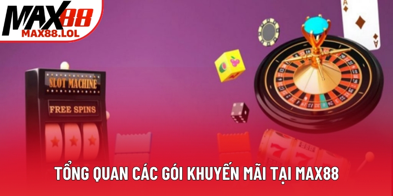 Tổng quan các gói khuyến mãi tại Max88 Tổng quan các gói khuyến mãi tại Max88